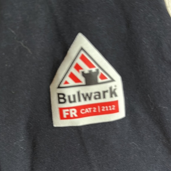 BULWARK FLAME RESISTANT CAT 2 Henley - Picture 2 of 3
